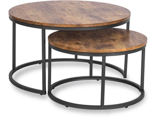 Set masă din stejar rustic FIGO MAX