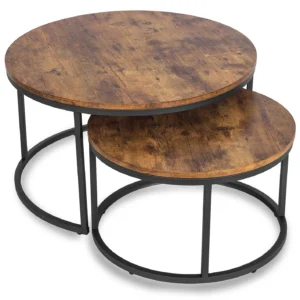 Set masă din stejar rustic FIGO MAX