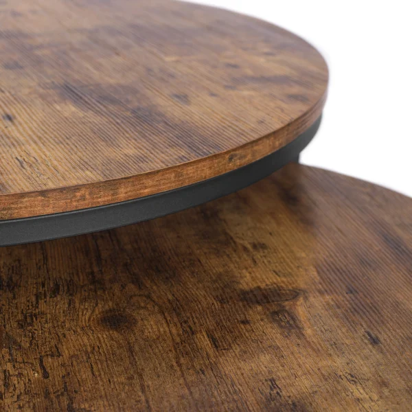 Set masă din stejar rustic FIGO MAX