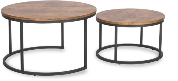 Set masă din stejar rustic FIGO MAX