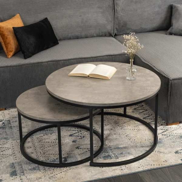 product-2755-0-1 Set masă ROCKY MAX Beton/Negru