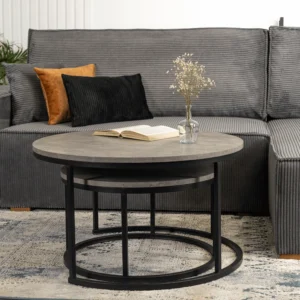 product-2755-2 Set masă ROCKY MAX Beton/Negru