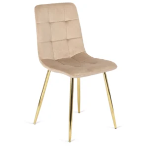 product-2800-0 Scaun YORK, crem, din velur — MOBILA