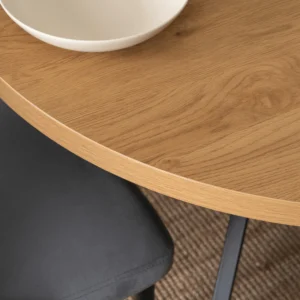 product-2804-4 Masă extensibilă LUKAS 100–250 cm Stejar auriu/Negru