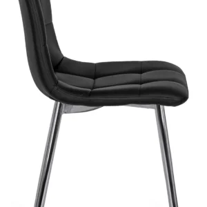 product-2809-2 Scaun ENZO negru Eco-piele — MOBILA