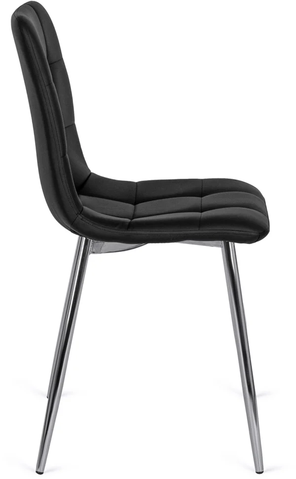 product-2809-2 Scaun ENZO negru Eco-piele — MOBILA