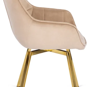 product-2810-6 Scaun pivotant MIA din velur bej