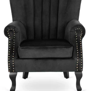 product-2813-1 Fotoliu MALLO din velur negru