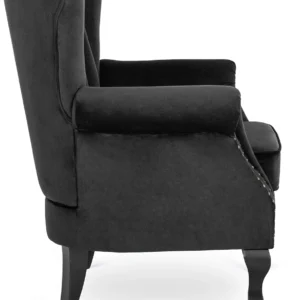 product-2813-3 Fotoliu MALLO din velur negru