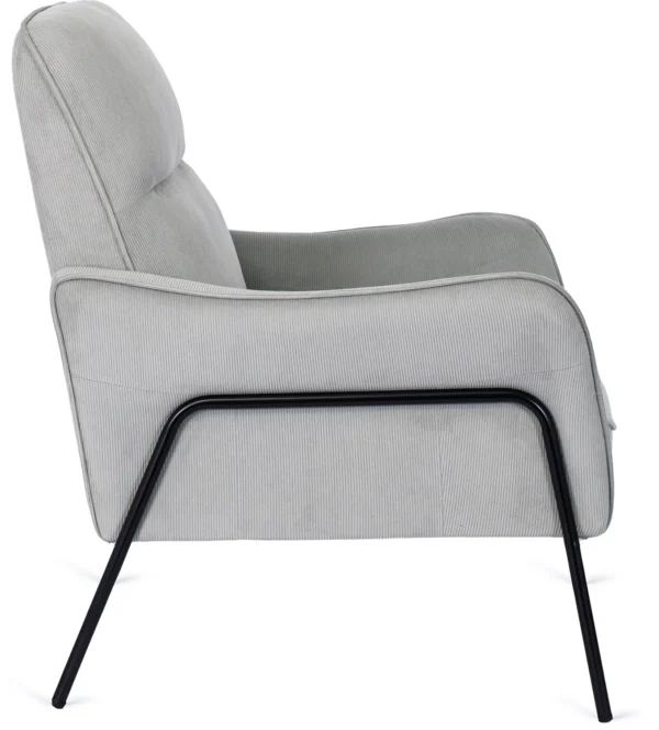 ALBERTO Fotoliu extensibil Gri