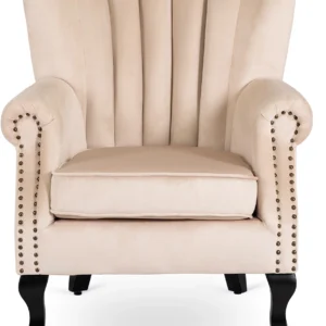 product-2815-1 Fotoliu MALLO din velur bej