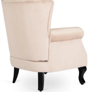 product-2815-3 Fotoliu MALLO din velur bej