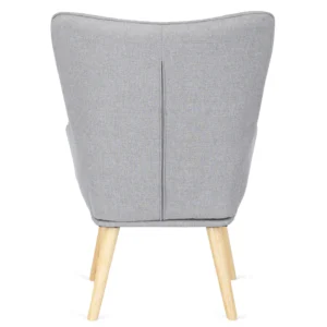 product-2824-4 Fotoliu de relaxare LOZANO 2 cu suport pentru picioare, gri — Fotolii cu taburet