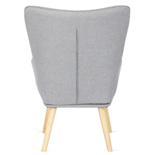 product-2824-4 Fotoliu de relaxare LOZANO 2 cu suport pentru picioare, gri — Fotolii cu taburet