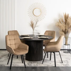 product-2825-0-1 Scaun pivotant LUNA din velur bej