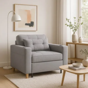 Fotoliu rabatabil SOLOR Gri