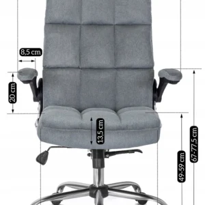 product-2827-6 Scaun pivotant LONDON Gri