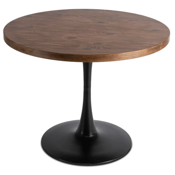 product-2832-0 LINO 100 cm Stejar rustic/masă neagră — Mese