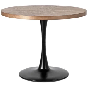 product-2836-2 Masa LINO 100 cm Nuc/Negru — Mese