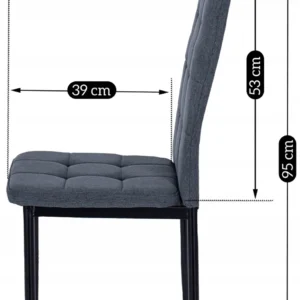 Scaun TEX Gri închis