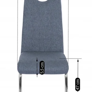 Scaun LOPEZ Gri închis