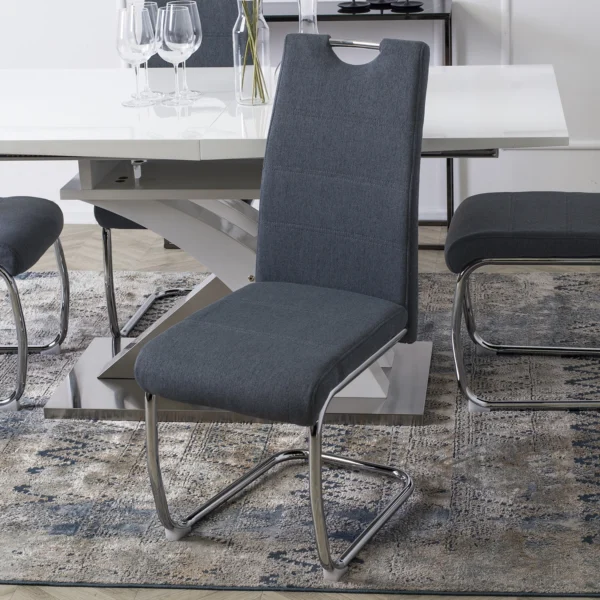 Scaun LOPEZ Gri închis