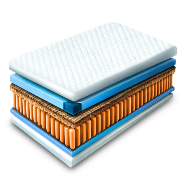 product-2848-0 Saltea cu arcuri independente 120x200 cm HAVANA 7 ZONE CU FIBRE DE COCOS — MOBILA