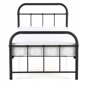 Pat metalic PABLO 90x200 Negru