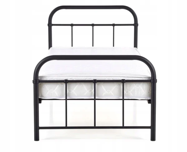 Pat metalic PABLO 90x200 Negru