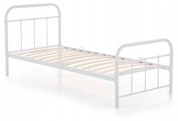 Pat metalic PABLO 90x200 Alb