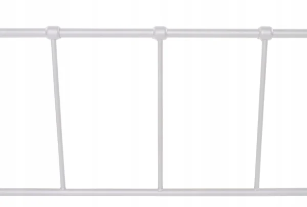 Pat metalic PABLO 90x200 Alb