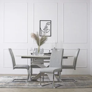 Scaun LOPEZ Gri deschis