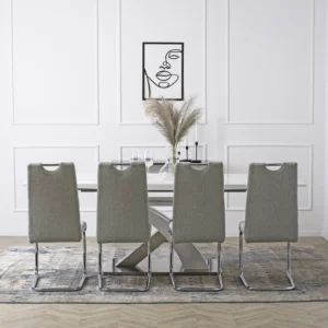 Scaun LOPEZ Gri deschis