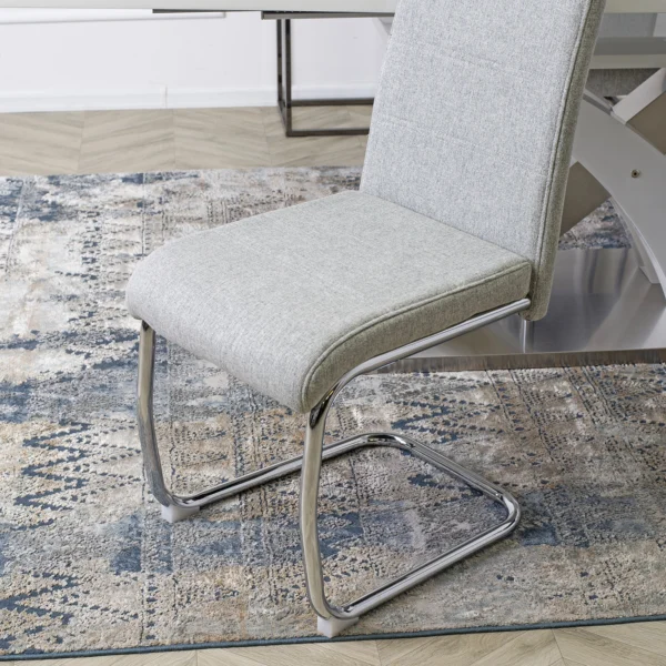 Scaun LOPEZ Gri deschis