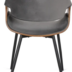 Scaun DAKOTA Gri/Nuc Velur