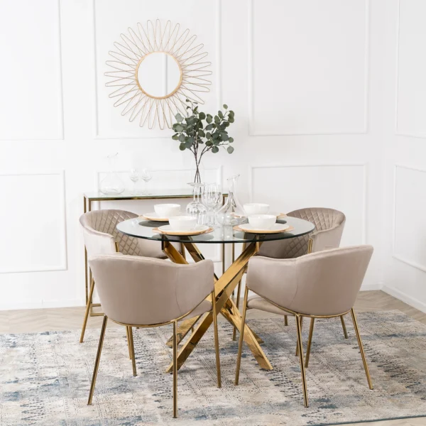 product-2870-2 Scaun INNES din velur bej