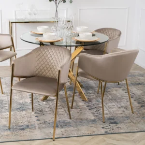 product-2870-3 Scaun INNES din velur bej