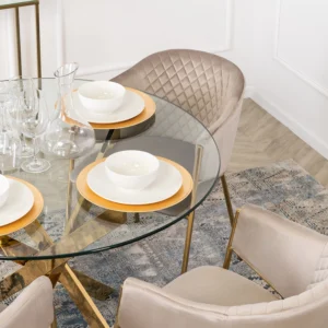 product-2870-4 Scaun INNES din velur bej