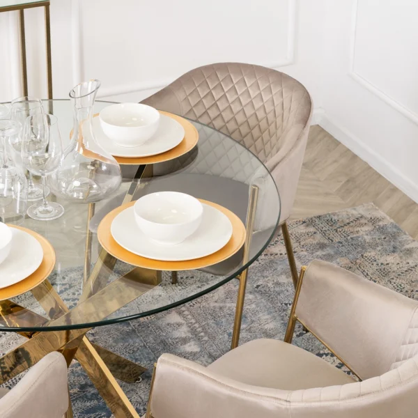 product-2870-4 Scaun INNES din velur bej