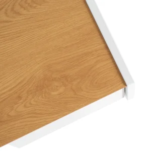 Birou MEG 104,5 cm Stejar auriu/Alb