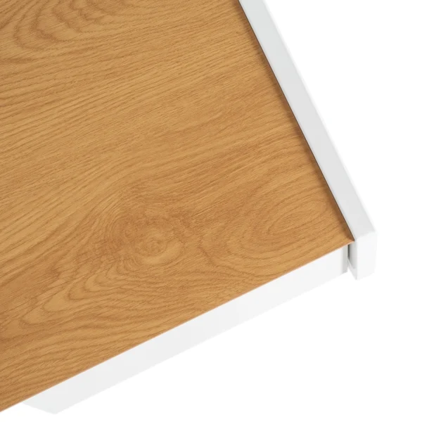 Birou MEG 104,5 cm Stejar auriu/Alb