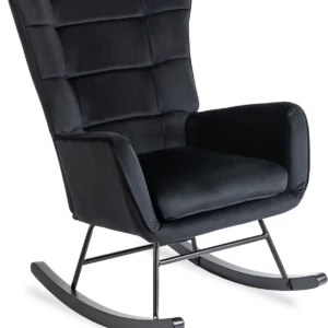 product-2880-0 JACKSON Scaun balansoar Velur negru