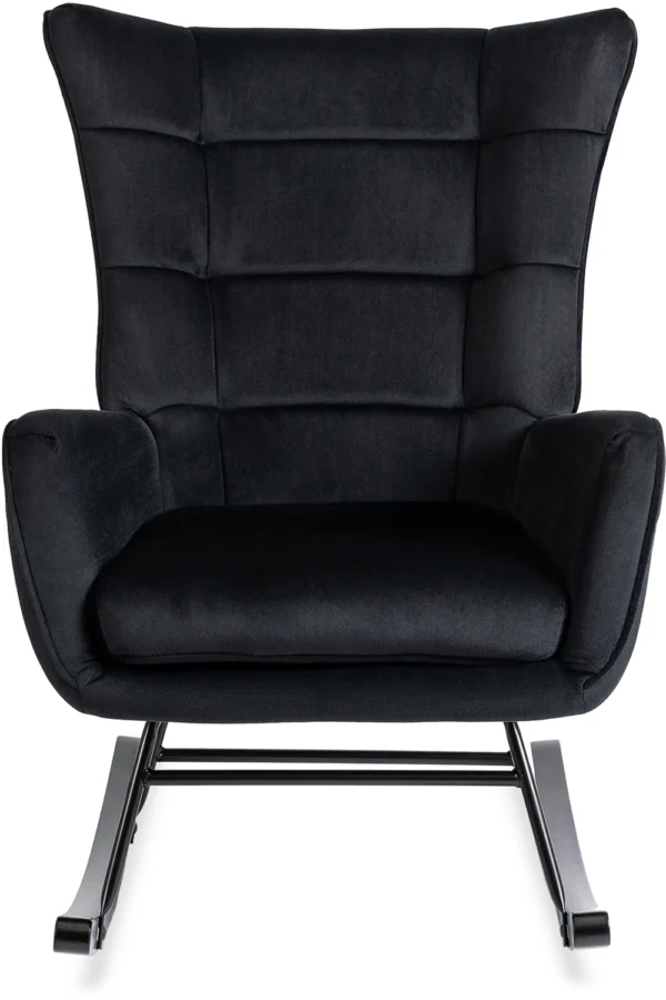 product-2880-1 JACKSON Scaun balansoar Velur negru