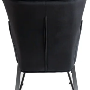 product-2880-3 JACKSON Scaun balansoar Velur negru