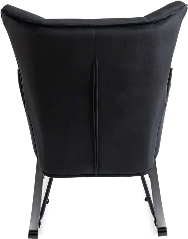 product-2880-3 JACKSON Scaun balansoar Velur negru