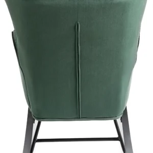 product-2882-3 JACKSON Scaun balansoar din velur verde
