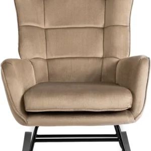 product-2883-1 JACKSON Scaun balansoar Velur bej