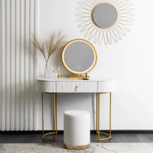 SARAH Toilette Alb / Aur — MOBILA