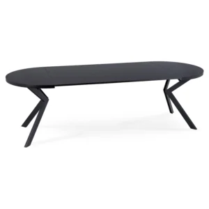Masă extensibilă LUKAS 100–250 cm Negru