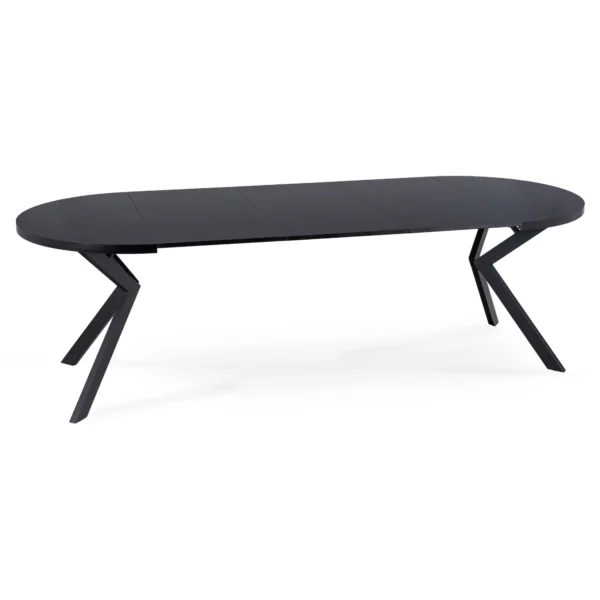 Masă extensibilă LUKAS 100–250 cm Negru